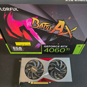 컬러풀 RTX 4060 Ti 토마호크 DUO D6 8G