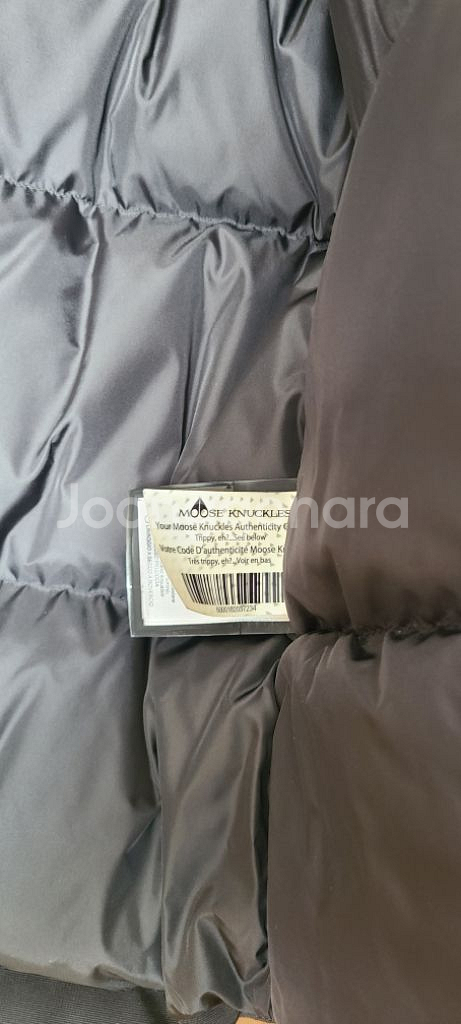 무스너클 패딩 점퍼--2