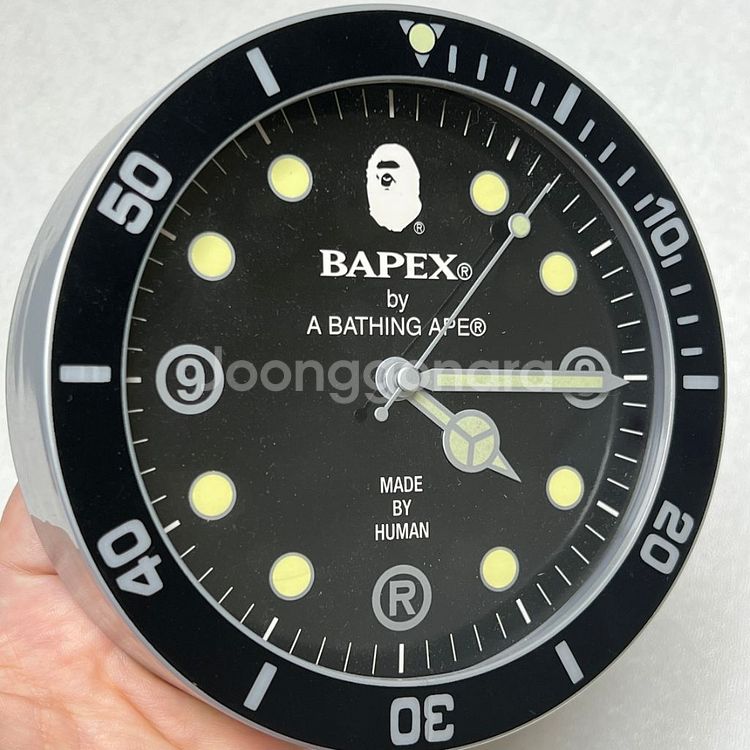 BAPEX 베이프 에이프 2009년 잡지 부록 시계--2