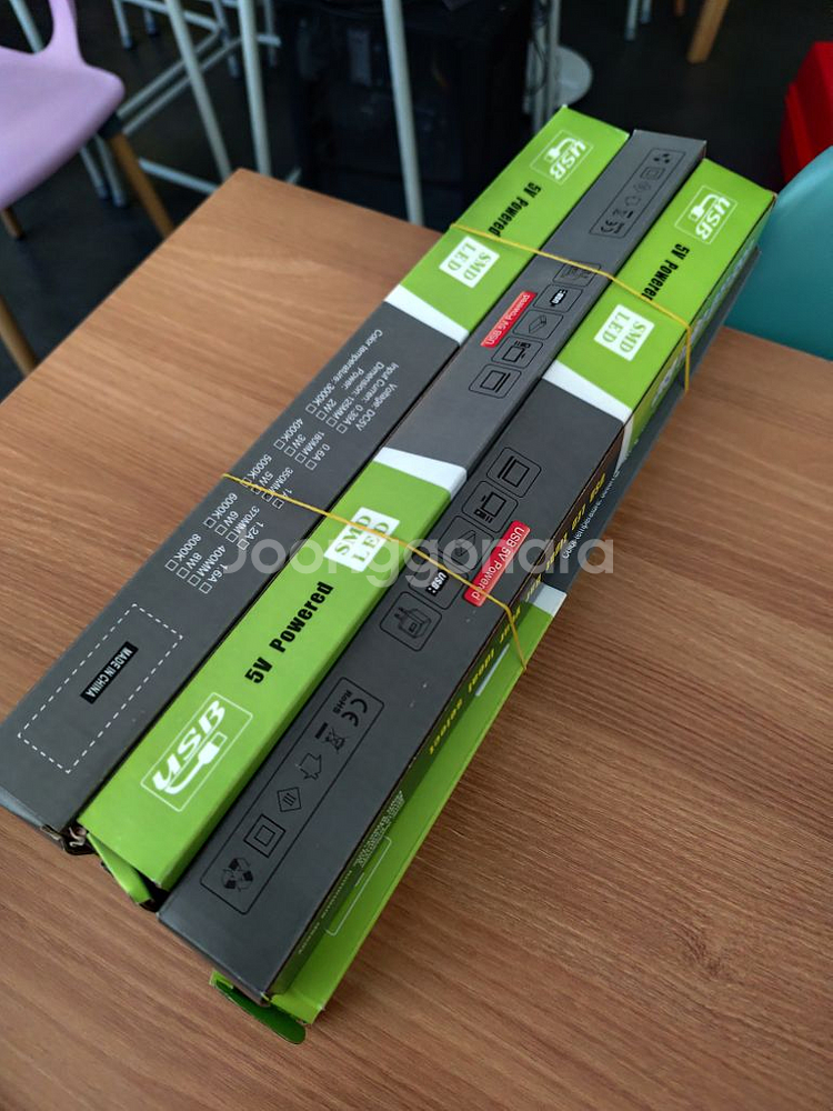 독서실등 책상등 USB LED바 조명 새제품--1