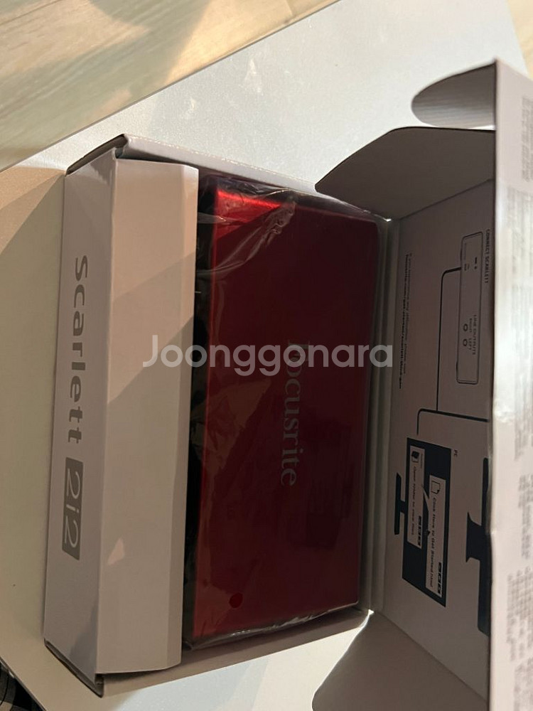 스칼렛 2i2 3세대 오디오 인터페이스--1