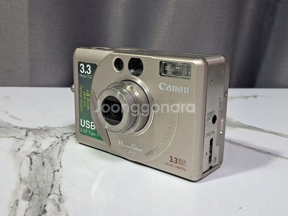 캐논 파워샷 PowerShot S20 빈티지카메라--2