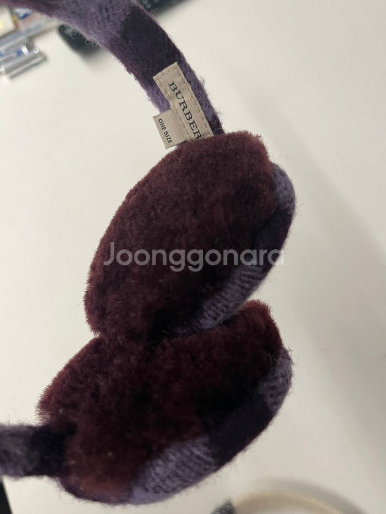 버버리키즈 귀마개--1