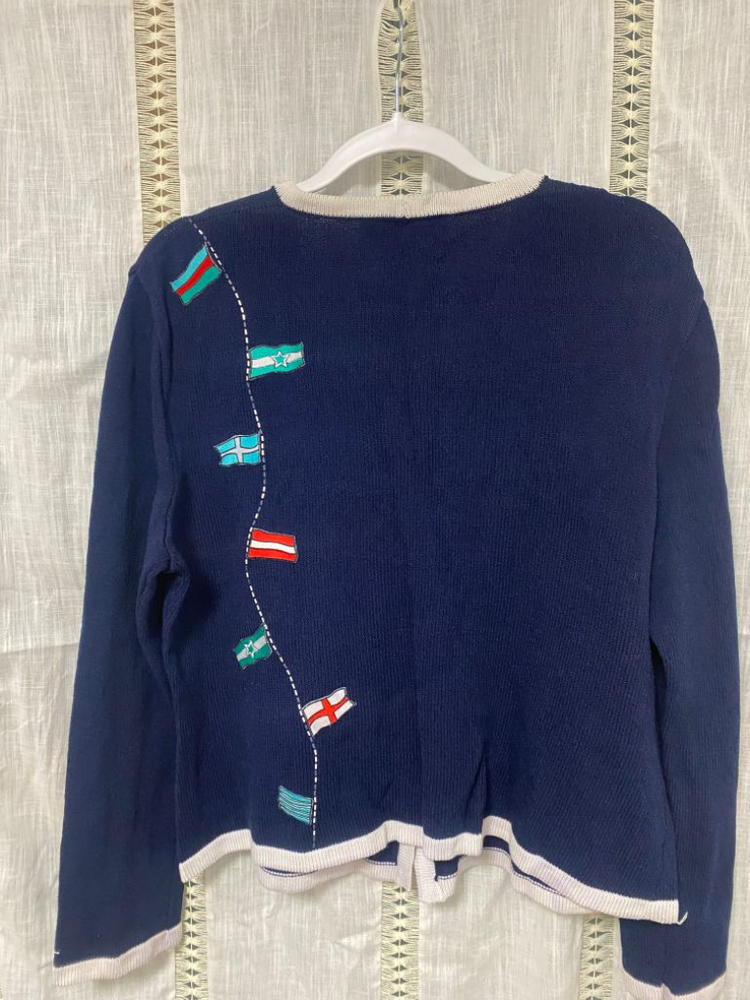 샌존 St.John 크루즈 가디건 L--3