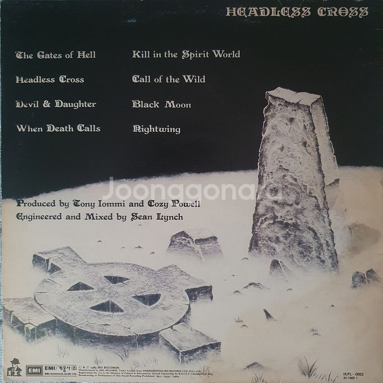 BLACK SABBATH-HEADLESS CROSS--1