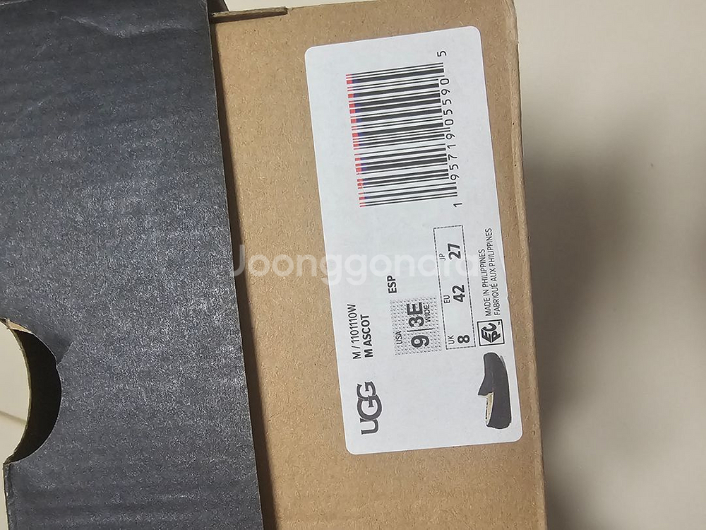 ugg ascot 사이즈 9--1