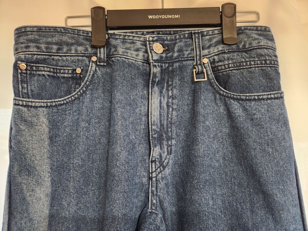 우영미 플레어 데님 팝니다 솔리드옴므 타임옴므