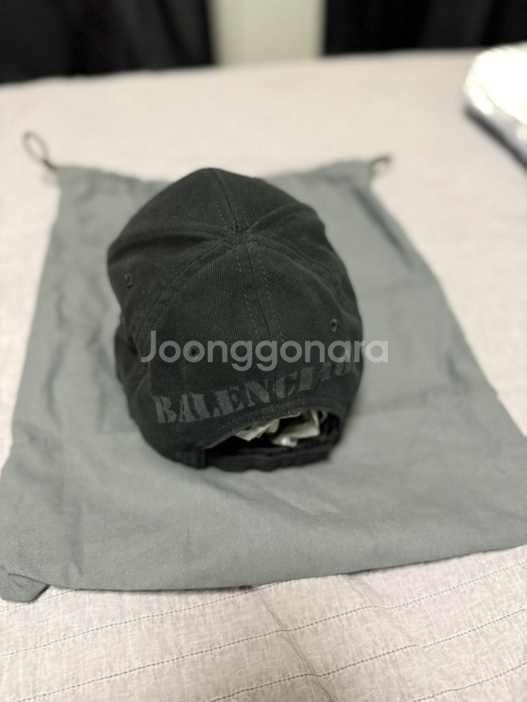 [L] 발렌시아가 스텐실 볼캡 새상품--1