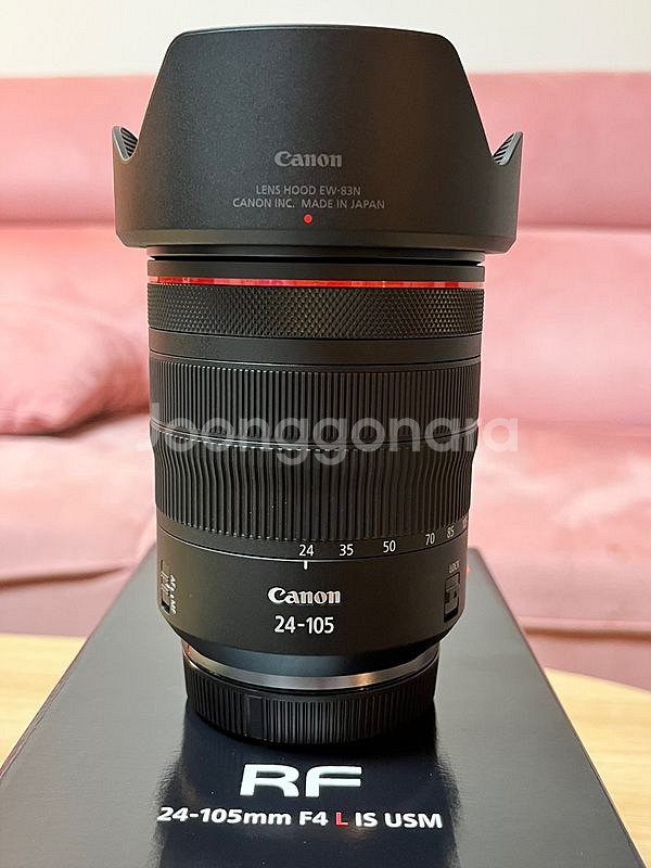 캐논 RF24-104 f4 한달20일 보관후 내놓습니다--3