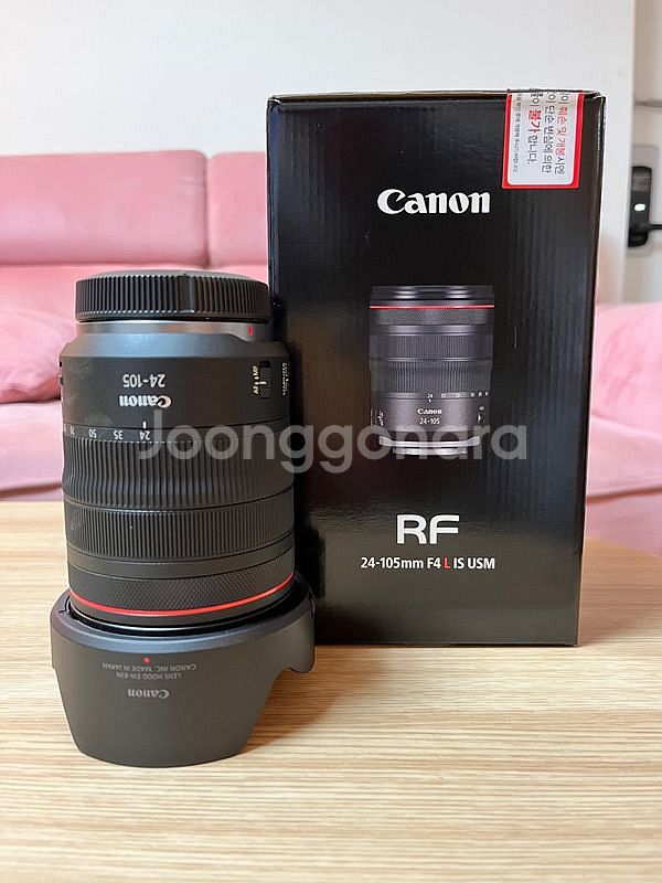 캐논 RF24-104 f4 한달20일 보관후 내놓습니다--5