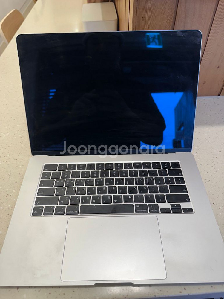 맥북 에어 m2 15인치 실버색상 256GB/8GB--1