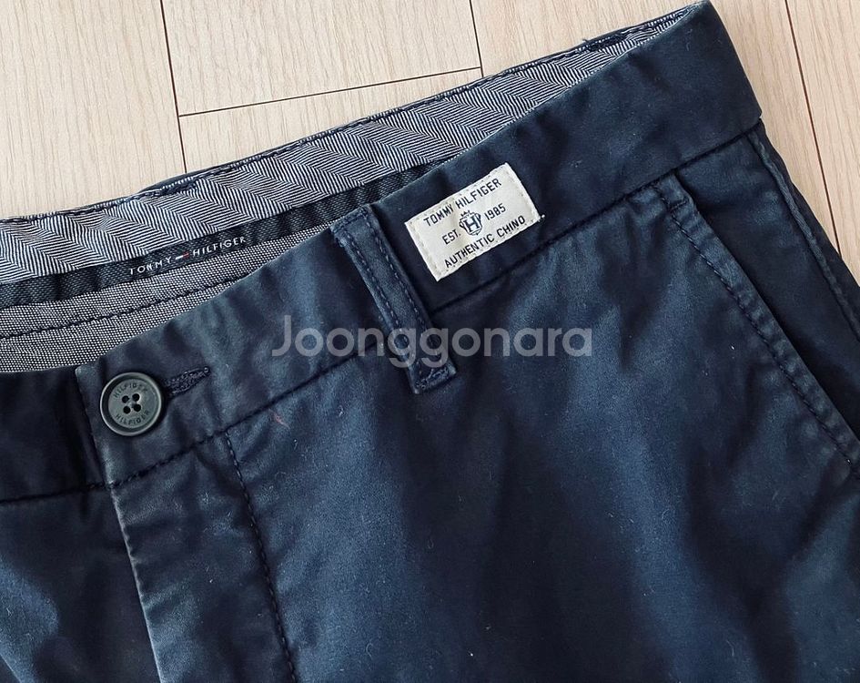 [30-31인치] 타미힐피거 허드슨치노팬츠 면바지--1