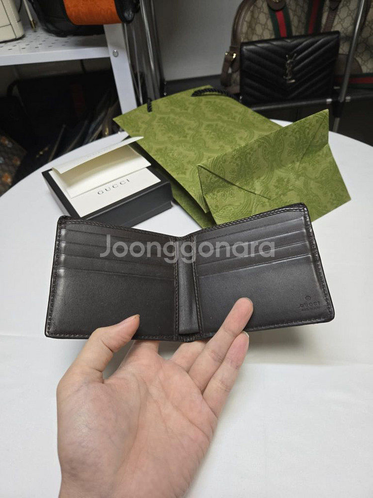 [정품]구찌 애니멀 꿀벌 반지갑--4