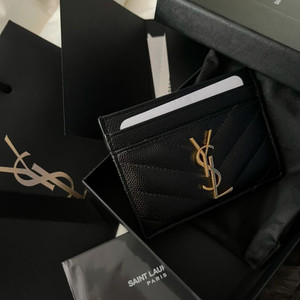 입생로랑 카드지갑 정품