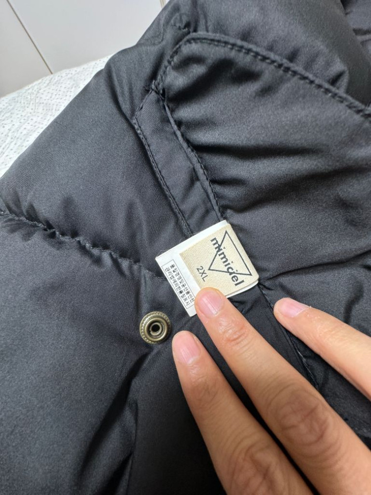 미미씨엘 야상덕다운 양면패딩(택포)--4