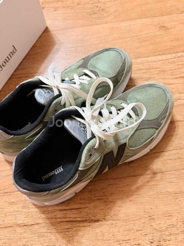 자운드 뉴발란스 990v3 290사이즈 풀박--2