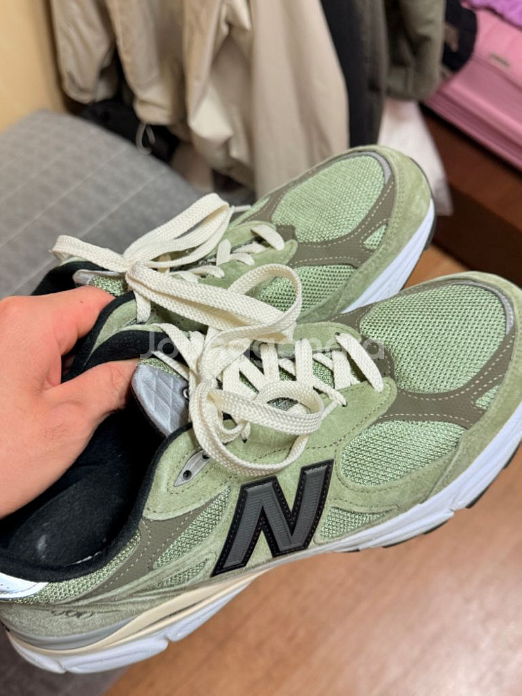 자운드 뉴발란스 990v3 290사이즈 풀박--6