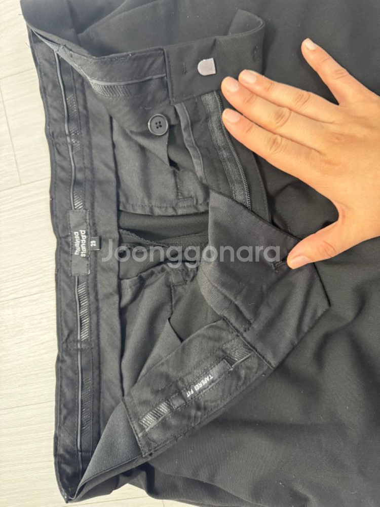 taperd fit 남자 무신사슬랙스 29--3