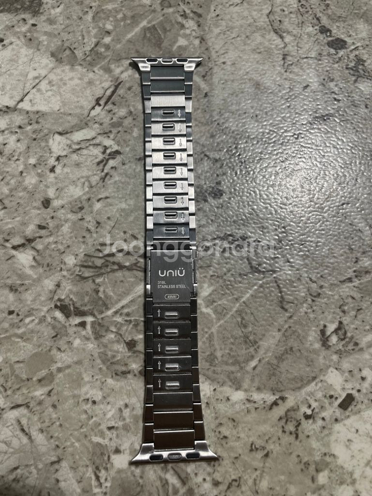 UNIU 유니유 애플워치 울트라 링크 브레이슬릿--2