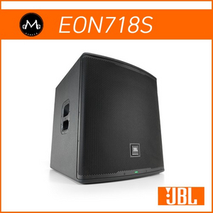 jbl eon718s 18인치액티브싱글우퍼스피커