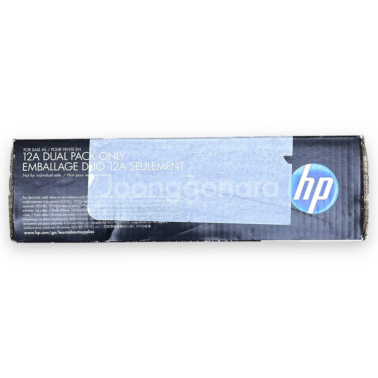 HP 12A 블랙 오리지널 레이저젯 토너 카트리지--2