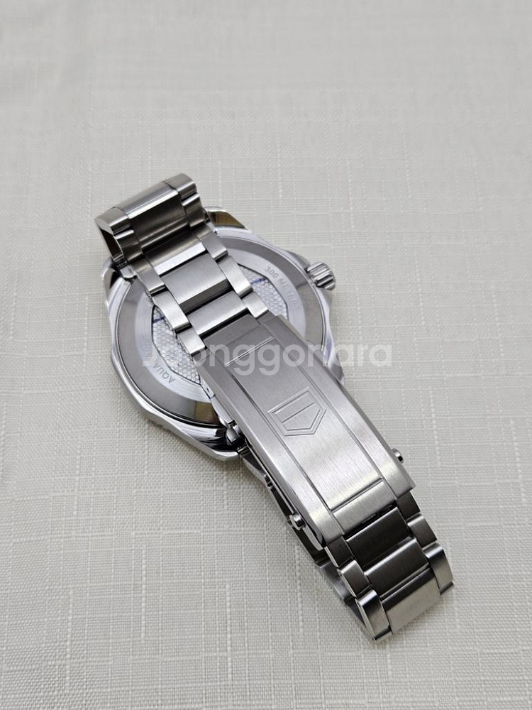태그호이어 43mm 아쿠아레이서 보증서 있음--3