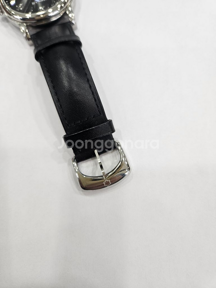 정품 몽블랑 40미리 스타 데이트 쿼츠 시계--8