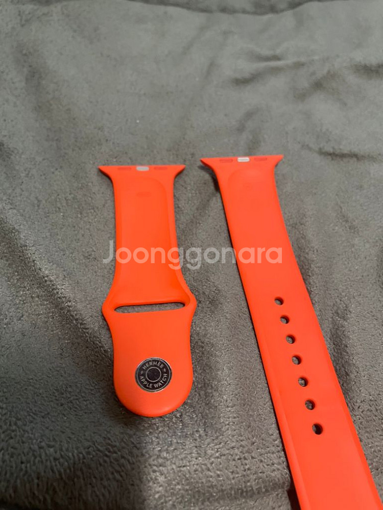 애플워치 에르메스 오랑쥬 밴드 42mm--1