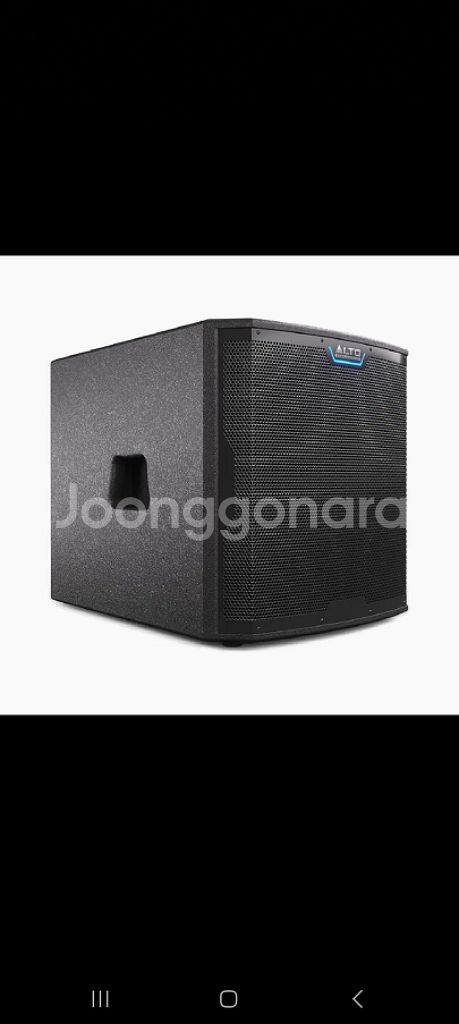 alto알토2000W 15인치 액티브서브우퍼 ts15s--1