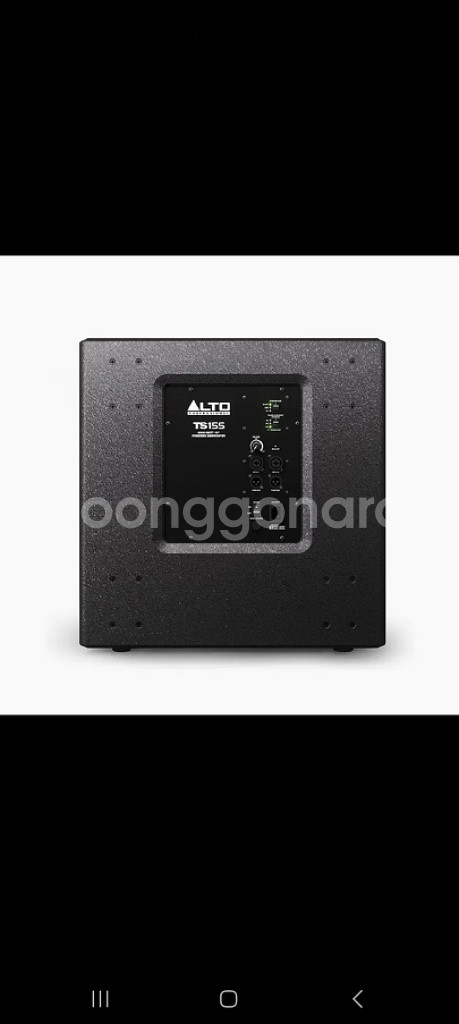 alto알토2000W 15인치 액티브서브우퍼 ts15s--2