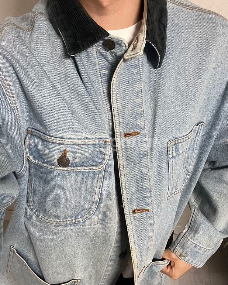 폴로 컨츄리 데님 초어 자켓--2