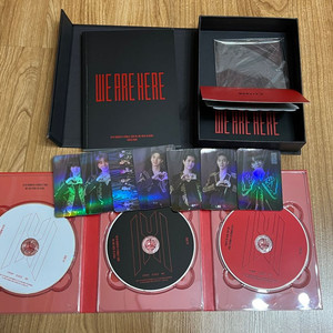 몬스타엑스 월드투어 We are here dvd+키노