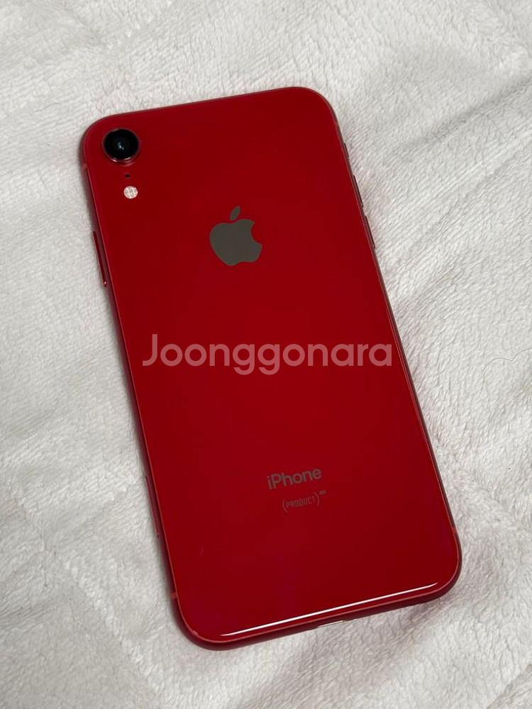 아이폰XR 레드 64GB 배터리100%--1