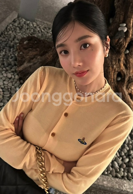 비비안웨스트우드 24fw 캐시미어가디건 블랙xxs새상품--1