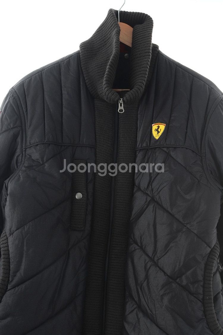 (XL) 퓨마 패딩 점퍼자켓 블랙 페라리 올드스쿨--0