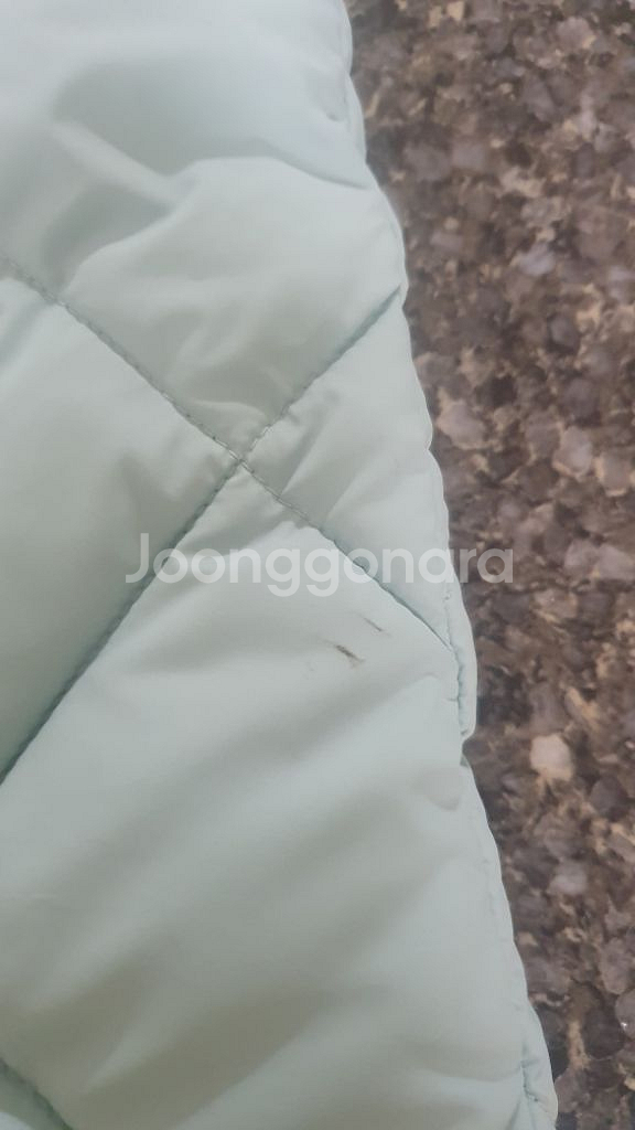 폴햄 경량 롱패딩 150사이즈--5