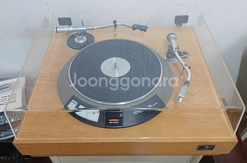 데논DP-3000(더블톤암) 턴테이블--1
