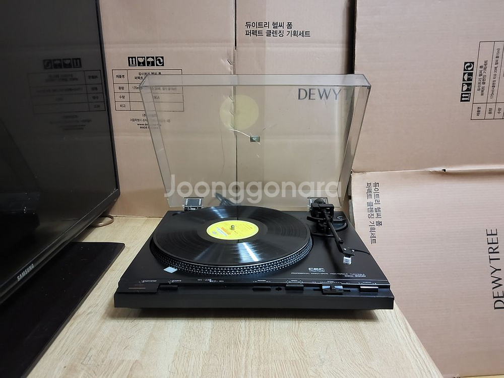 CHUO DENKI LP 턴테이블 DISCO 4000--0