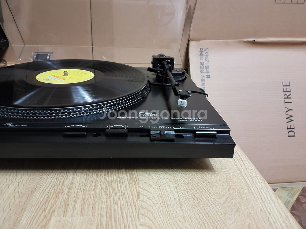 CHUO DENKI LP 턴테이블 DISCO 4000--3