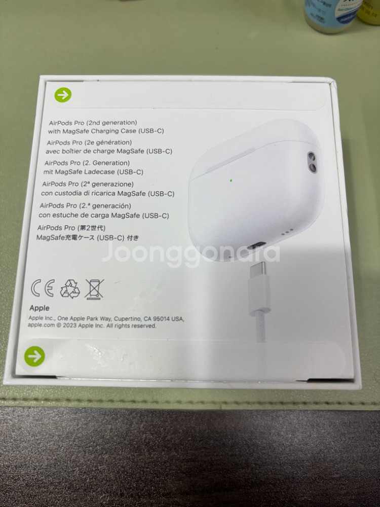 에어팟 프로 2 세대 usb type c 미개봉 새제품--2