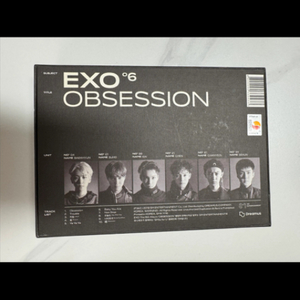 EXO 엑소 CD 앨범 정규 6집 OBSESSION