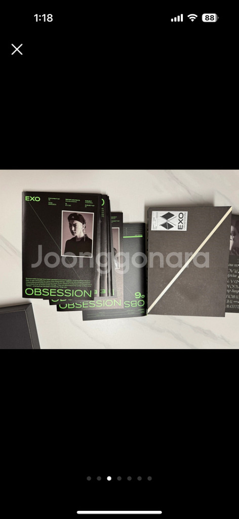 EXO 엑소 CD 앨범 정규 6집 OBSESSION--3