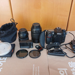 니콘 D7100 + 렌즈 + 카메라 가방