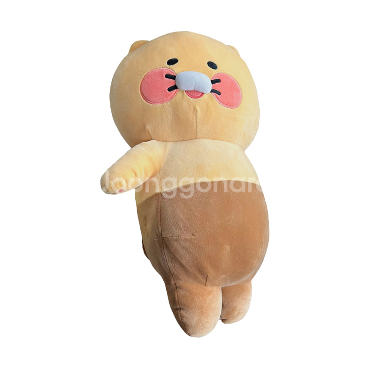 카카오 바디 필로우 인형 쿠션 배볼록 춘식이 48cm--1