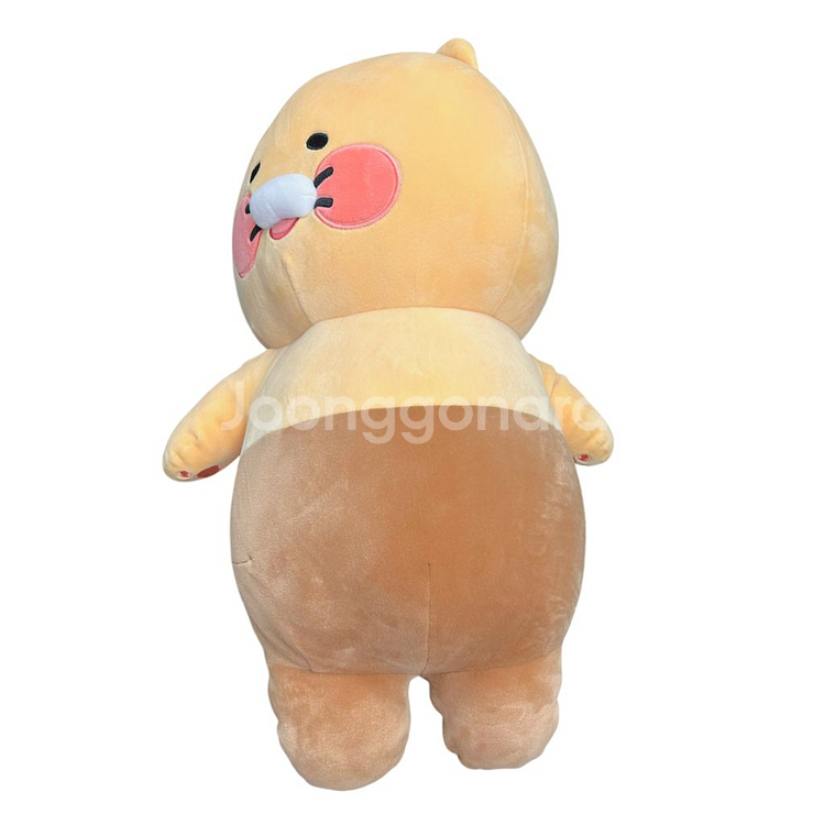 카카오 바디 필로우 인형 쿠션 배볼록 춘식이 48cm--2