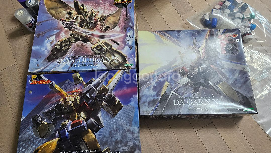 코토부키야 다간x,슈퍼빌드타이거,스카이골드런 판매합니다--1