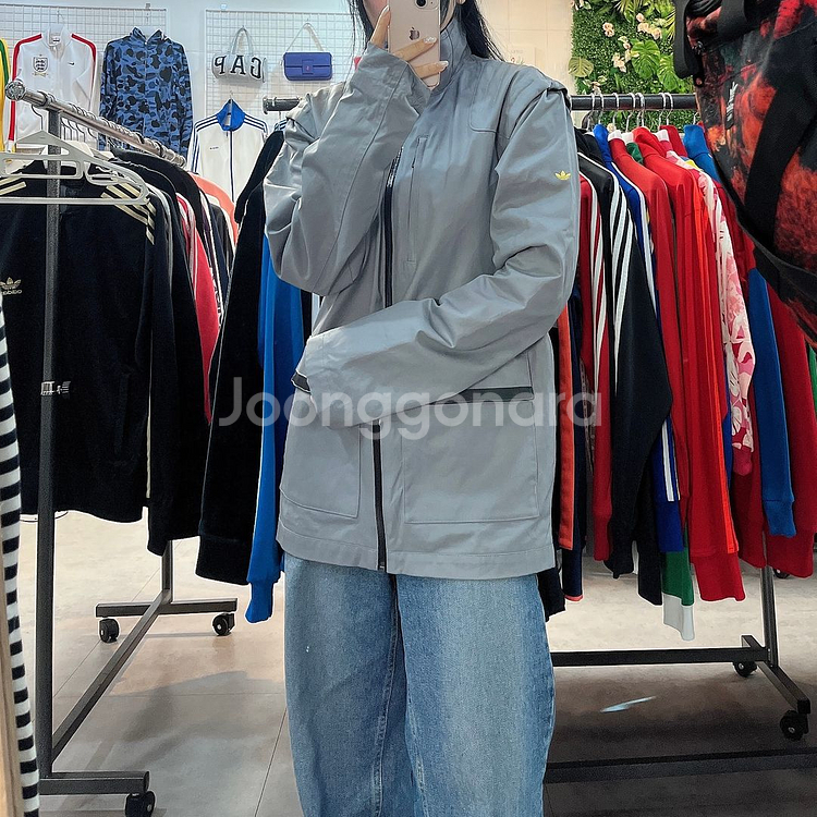아디다스 X 포르쉐 911 그레이 터보 자켓--1