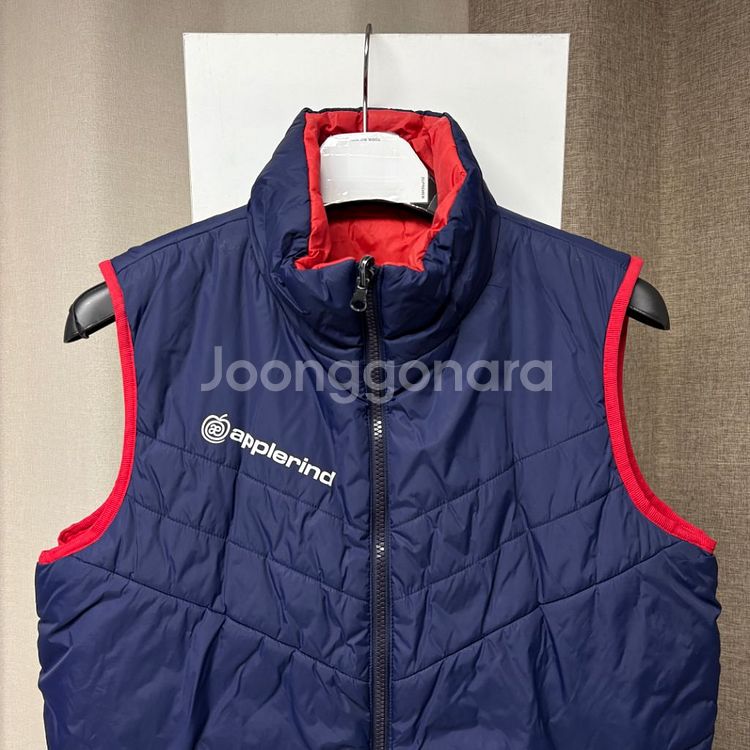 애플라인드 양면 패딩 조끼 95--2