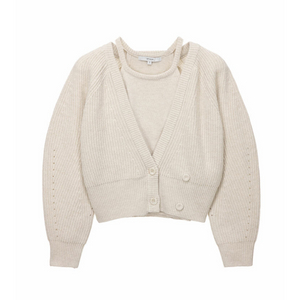 [온앤온]Halterneck Wrap Cardigan