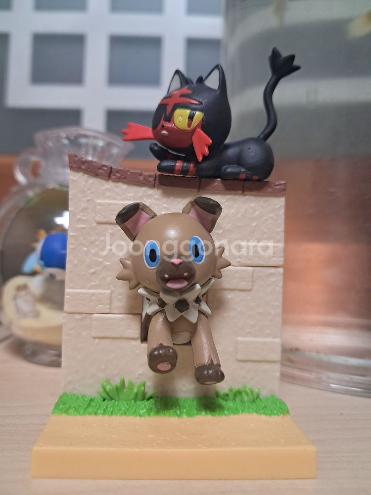 포켓몬 테라리움 어서와 리멘트 암멍이 냐오불--1